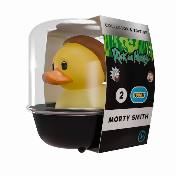 TUBBZ Rick and Morty Morty Smith Collector's Edition Cosplaying Duck Figure
