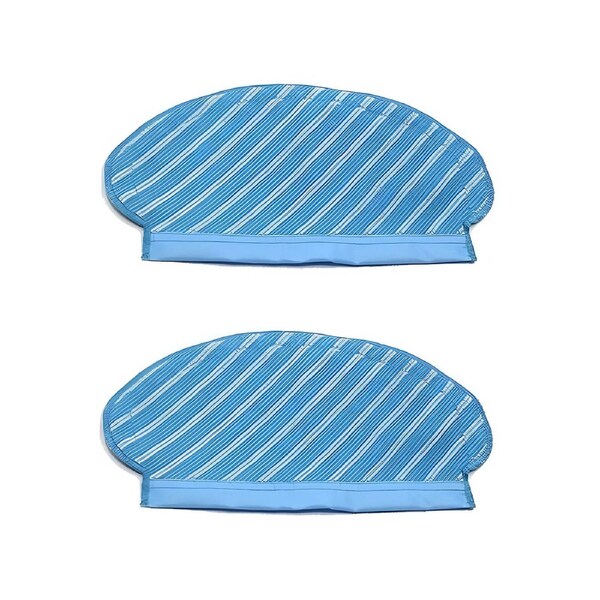 2x Washable Mop Pads for Ecovacs Deebot Ozmo 700 750 920 950 N5 N7 T5 - Replacement Microfiber Cloths