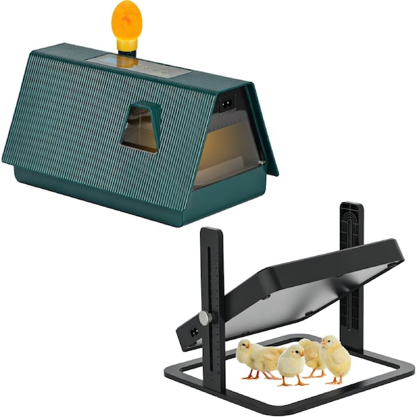 Advwin 10 Eggs Smart Incubators and Chicken Brooder Heating Plate