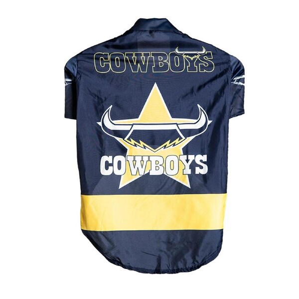 NRL North Queensland Cowboys Pet Dog Sports Jersey Clothing M