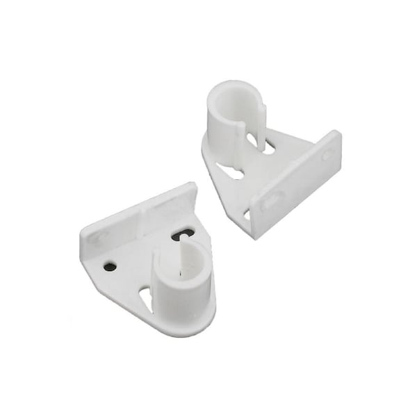 16mm Muslin Curtain Conduit Rod Bracket 12 Pack 24pcs
