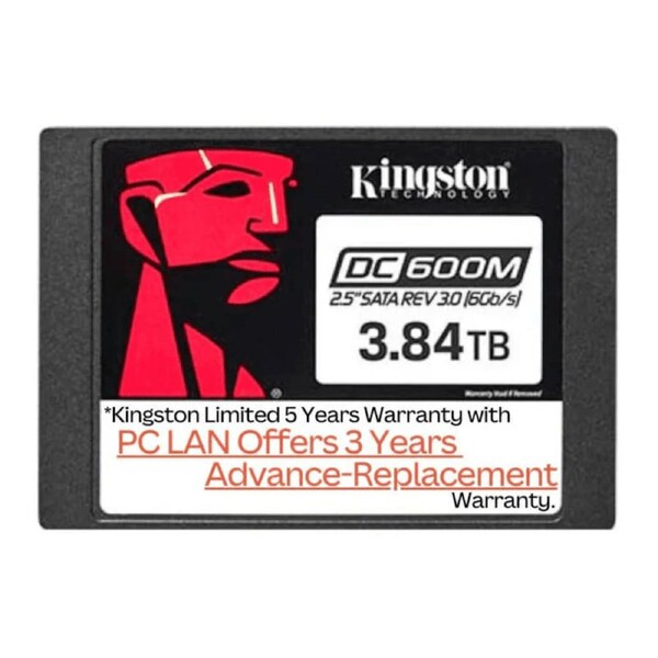 KINGSTON 3840G DC600M (Mixed-Use) 2.5inches Enterprise SATA SSD
