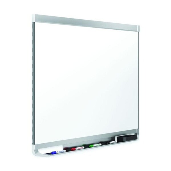 Quartet Whiteboard Porcelain Magnetic Aluminium 1220x1810mm White