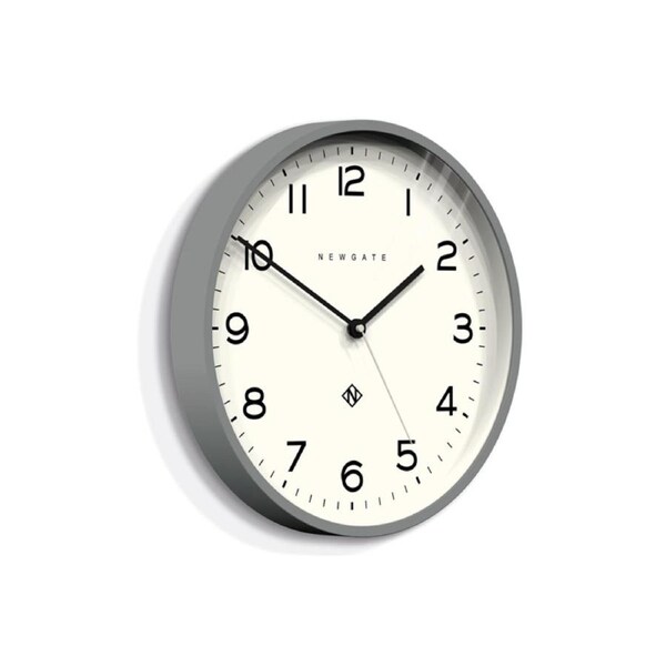 Newgate Number Three Echo Clock Silicone Grey