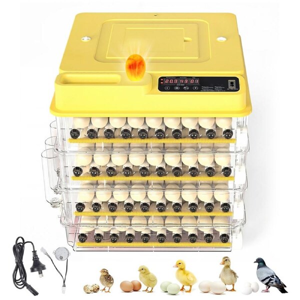 Advwin 288-Egg Incubator Automatic Four-Layer Hatching Machine with Auto Turner Water Adding LED Candler