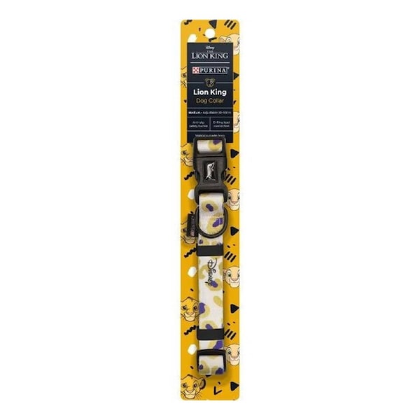 Ozoffer Purnia Disney Lion King Dog Collar Medium 1pk assorted