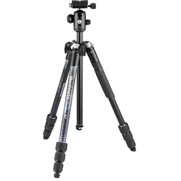 Manfrotto Element MII Alu BK 4 Sec BH Tripod BONUS Mini Tripod
