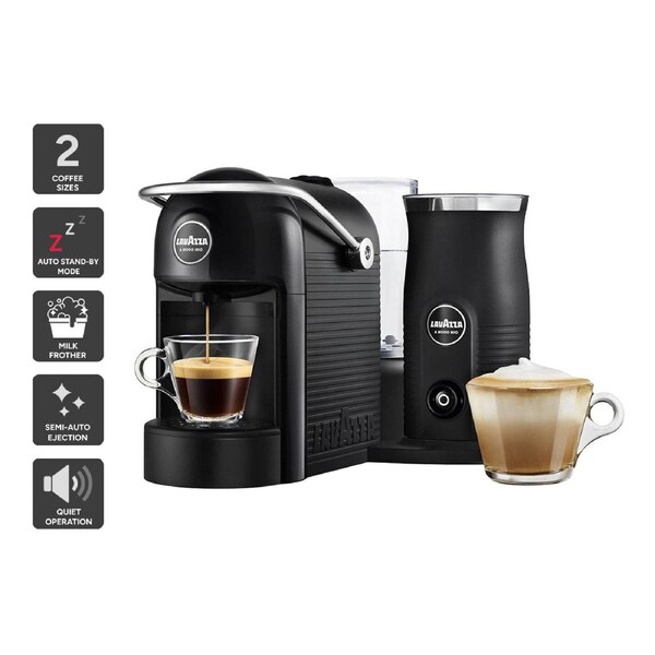 Lavazza A Modo Mio Jolie & Milk Capsule Coffee Machine - Black