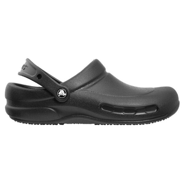 Crocs Unisex Bistro Slip Resistant Work Clogs Black US M5/W7