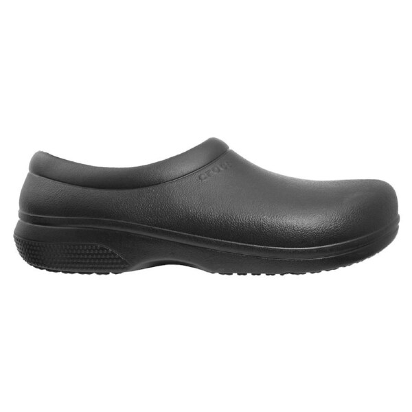 Crocs Unisex On-The-Clock Work Slip-On Shoes Black US M10/W12