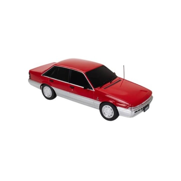 DDA Spectra Rides Holden VL Calais Sedan Red/Silver Plastic Light Up 1:24 Scale Vehicle