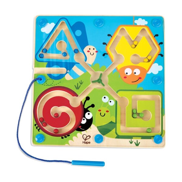 Hape Best Bugs Magnetic Maze Wooden Educational Toy 2-4 y Multicolour