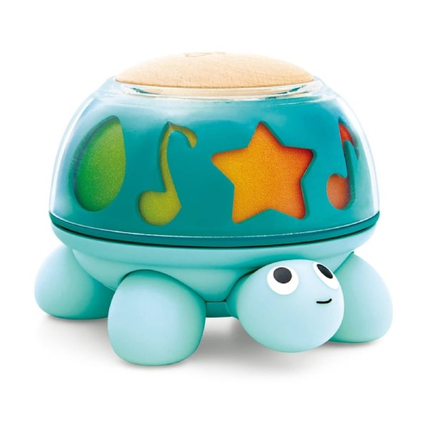 Hape Twist Tune Turtle Musical Wooden Baby Toy 0-24M Multicolour