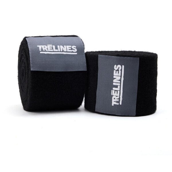 2pc Trelines Tree Protector Cushioned Wraps W/ Straps 3y+ Black