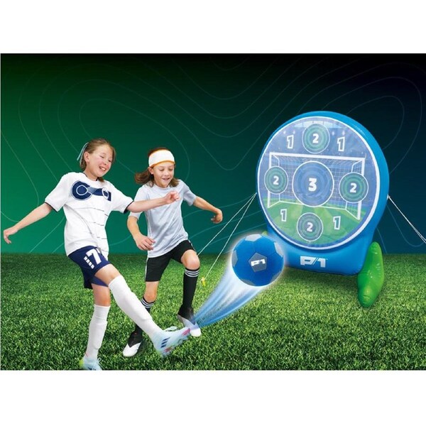 P1 Multizone Sports Tower Soccer Football Baseball Portable Game 5y Green/Blue