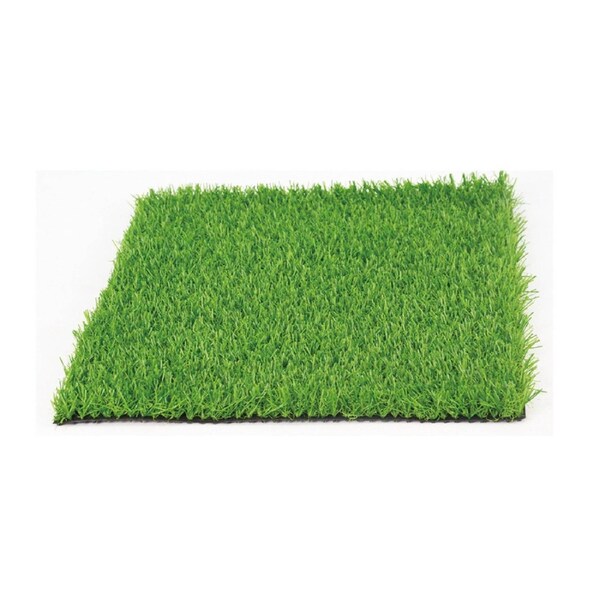 Educationall Small Grass Mat Polyester Non-Slip Rubber Backing 40x40cm 3y+