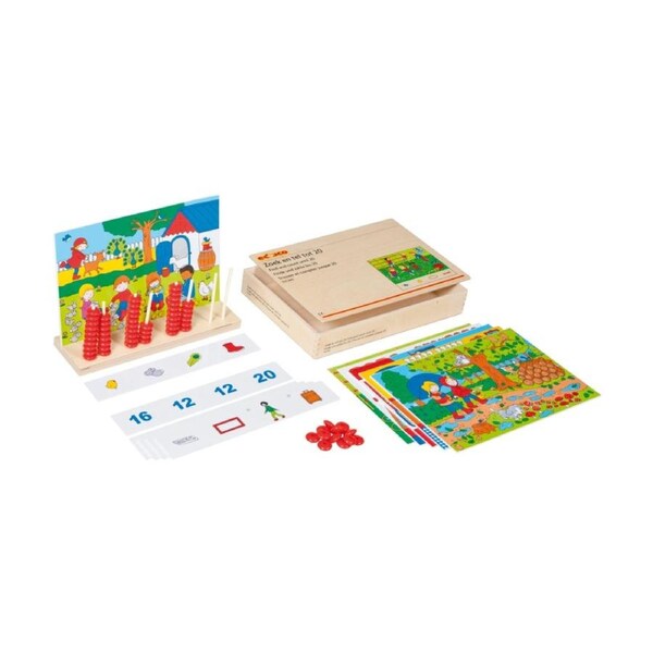 Educo Find & Count Up To 20 Kids Educational Learning Toy 3y+ Wood