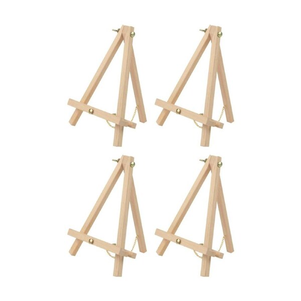 4PK Vivaio Mini Easel Beech Kids Art Display Holder Painting Stand 3y+ Wood