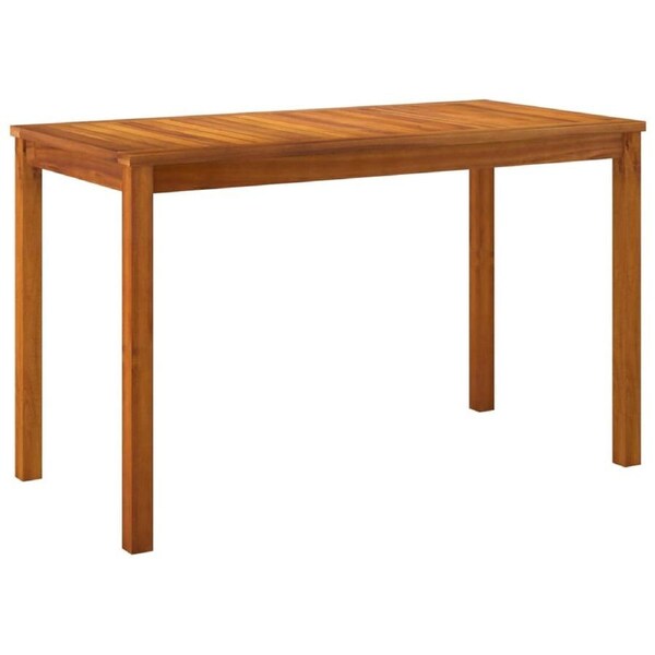 Garden Table 110x55x67 cm Solid Wood Acacia vidaXL
