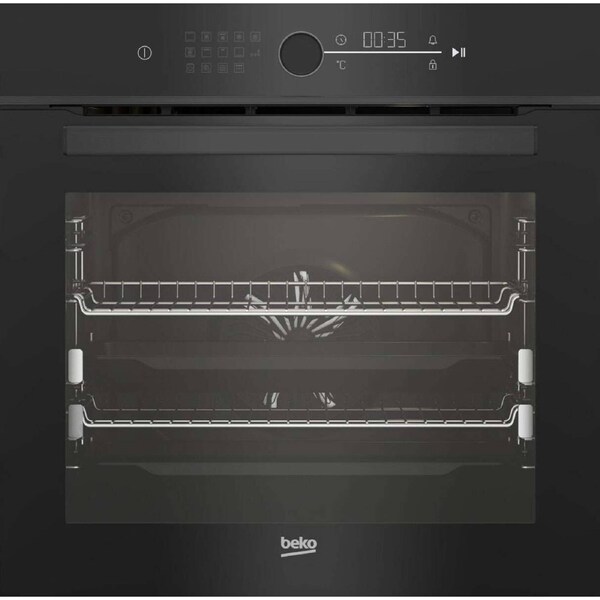 Beko 60cm 85L Pyrolytic Multifunction Electric Wall Oven BBO6852PDX