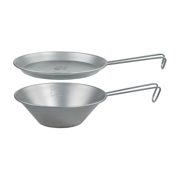 Winnerwell Stainless Steel Sierra Cup Bowl & Plate Set