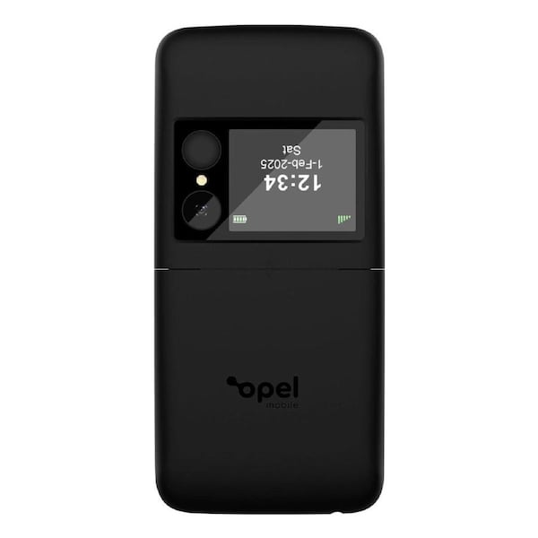 Opel Mobile Flip Fold 4G (2.4'', 128MB/64MB, OMFF24B) - Black Black