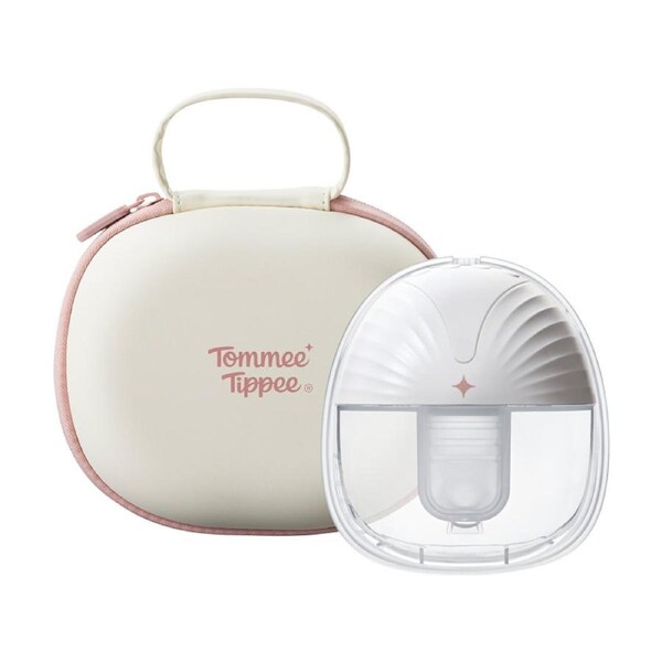 Tommee Tippee Single Wearable Hands-Free Breast Pump 24mm Flange White