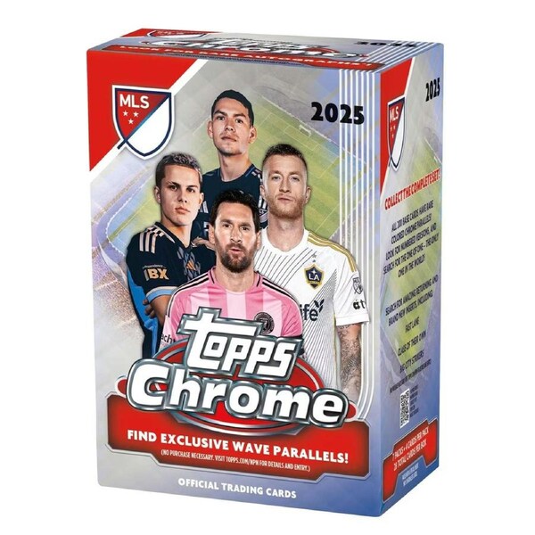 Topps Chrome MLS Major League Soccer 2025 Blaster Box