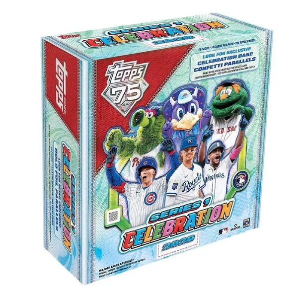 Topps 2026 MLB Series 1 Baseball Celebration Mega Box