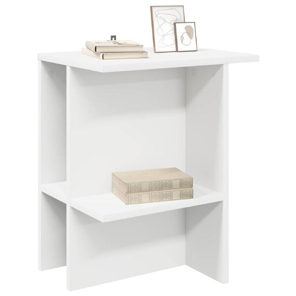 Coffee Table White 40 x 30 x 49 cm Engineered Wood vidaXL