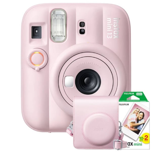 Fuji Instax Mini 13 Camera Bundle - Pink