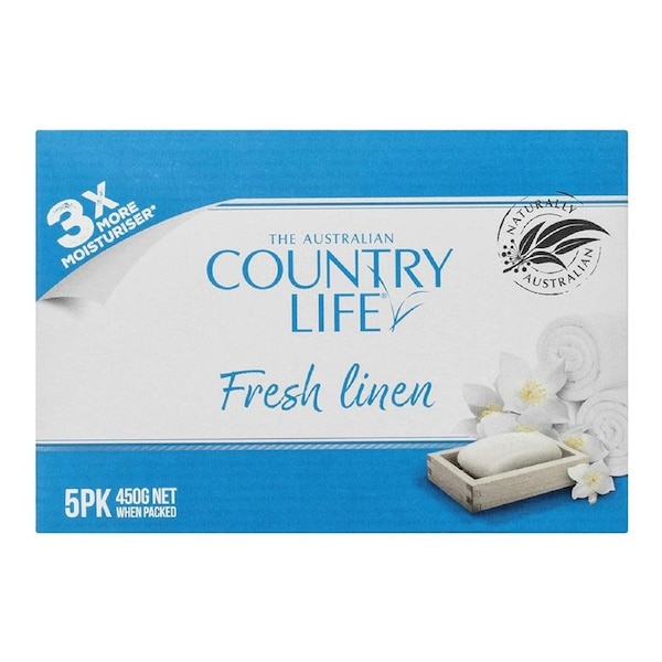 Ozoffer Country Life Fresh Linen Bar Soap 100g