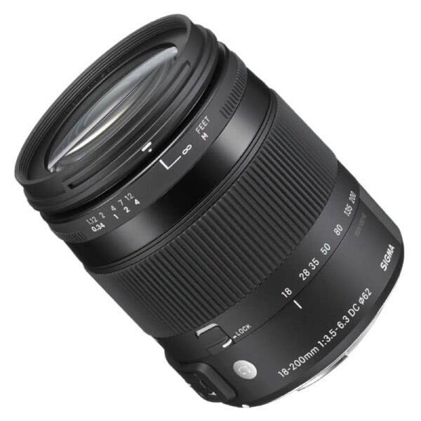 SIGMA 18-200mm f3.5-6.3 OIS Zoom "C" NIKON Ø62