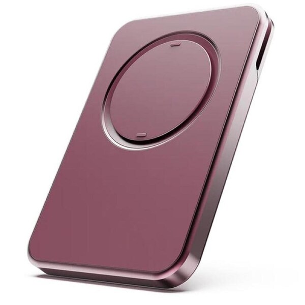 Ohsnap Snap Grip Wallet Expandable MagSafe Wallet (Wine Noir)