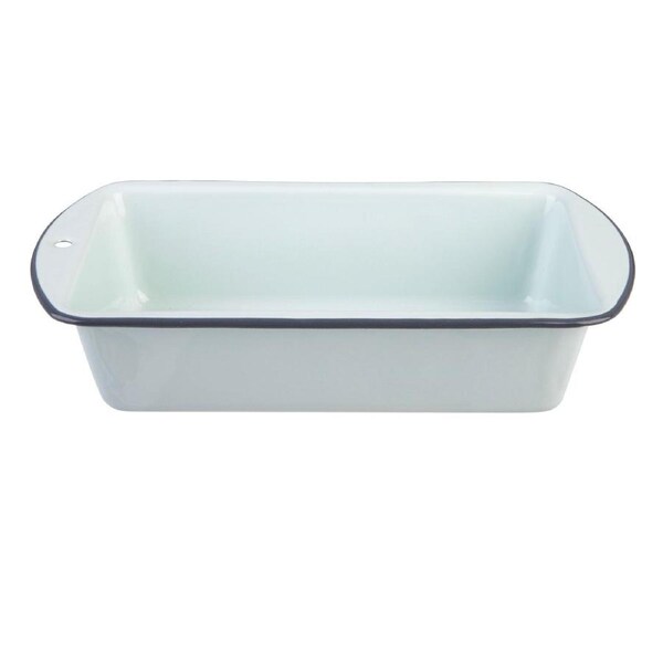 Falcon Loaf Pan 28cm Duck Egg Blue & Grey