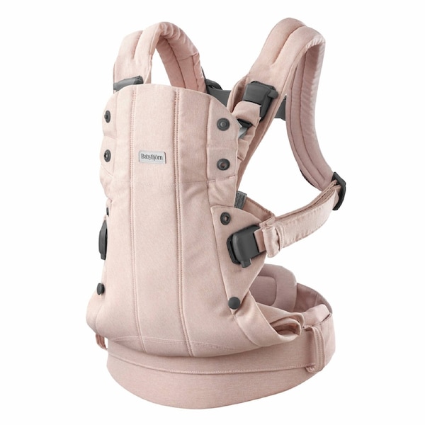 BabyBjorn Baby Carrier Harmony Woven Melange Light Pink