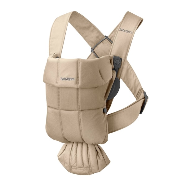 BabyBjorn Baby Carrier Mini Woven Beige
