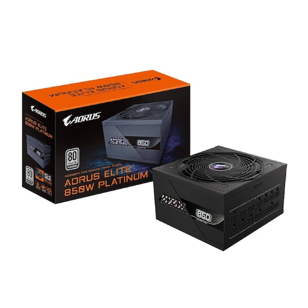 Gigabyte GP-AE850PM PG5 850W PSU Power Supply ATX 60-50 Hz 850W 120mm Fan 80