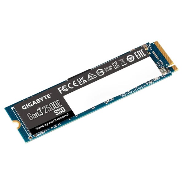 Gigabyte G325E 500G M2 500G PCIe 3.0x4, 2300/1500 MB/s 60k/240Kl MTBF 1.5m hr