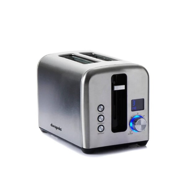 Durapres Toast IQ 2 Slice Digital Toaster DT520 - Grey