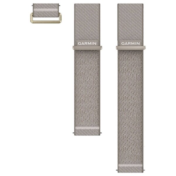 Garmin Venu X1 24mm Nylon Watch Band - French Grey