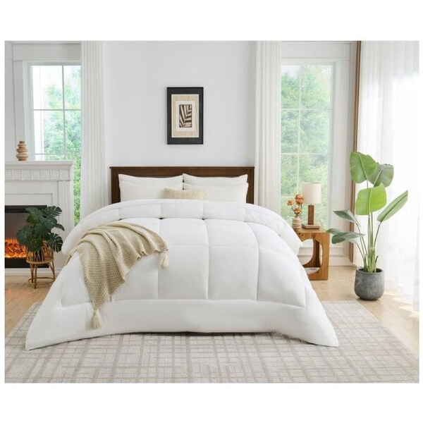 Grosvenor House 400GSM Premium Lightweight Quilt Duvet Single Bed Microfibre