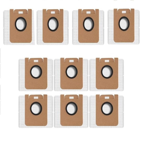 10x Dust Bags for Dreame D10 Plus (2.5L) - Compatible Replacement Vacuum Bags