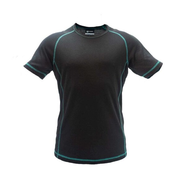 Domex Size 4XL Thermalayer Unisex Short Sleeve Top Black