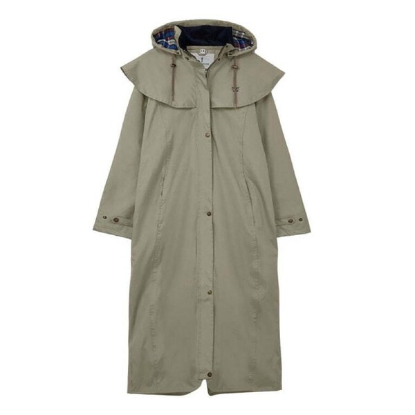 Lighthouse Clothing Size 16 Ladies Outback Coat full length fawn