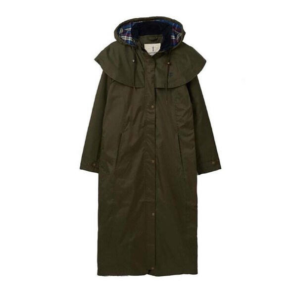 Lighthouse Clothing Size 10 Ladies Outback Coat full length fern