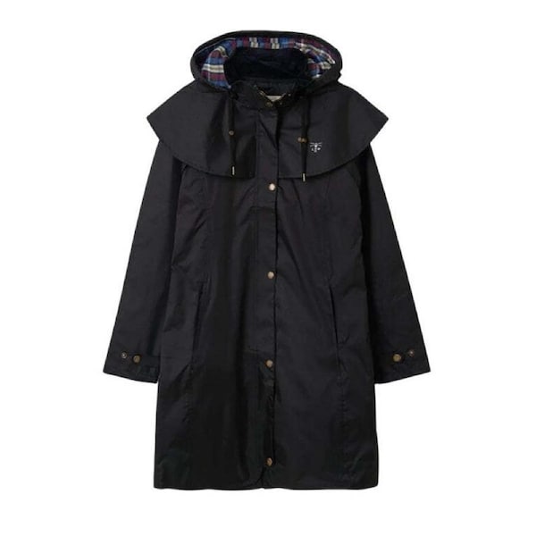 Lighthouse Clothing Size 8 Ladies Outrider Coat 3/4 length black