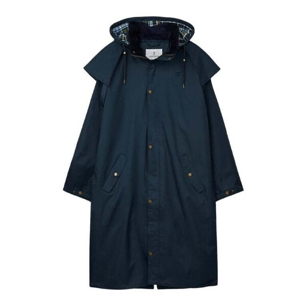 Lighthouse Clothing Size M Mens Stockman Coat full length deep night