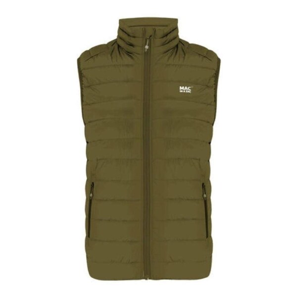 Mac in a Sac Synergy Packable Men's Thermolite Vest Size 2XL - Khaki
