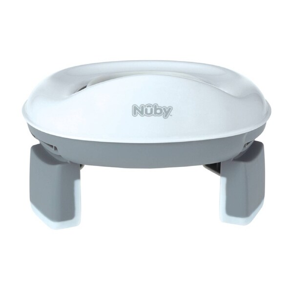 Nuby Portable Potty Lightweight Travel Toilet Seat W/ Liners White 18m+